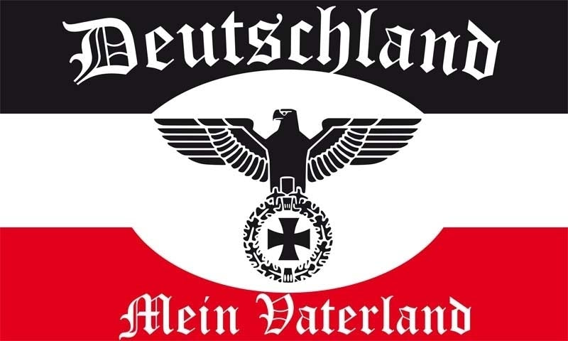 Deutschland mein Vaterland Fahne / Flagge 90x150 cm