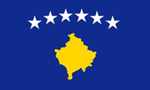 Kosovo Fahne Flagge X Cm