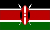Kenia Fahne / Flagge 90x150 cm