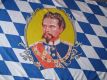 Bayern Fahne  / Flagge 90x150 cm mit Knig Ludwig II
