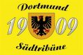 Dortmund Fahne / Flagge 90x150 cm Sdtribne