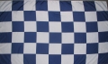 Karo Blau-Wei Fahne / Flagge 90x150 cm