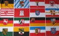 Deutschland 16 Bundeslnder Fahne / Flagge 150x250 cm XXL
