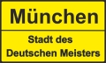 Mnchen Fahne / Flagge 90x150 cm Stadt des Deutschen Meisters