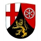 Rheinland Pfalz Wappen Pin Anstecknadel 25x20 mm