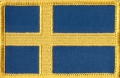 Schweden Aufnher Patch ca. 5,5cm x 8 cm