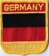 Deutschland Wappen Aufnher Patch ca. 7 x 6 cm