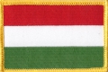 Ungarn Aufnher Patch ca. 5,5cm x 8 cm