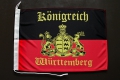 Knigreich Wrttemberg Fahne / Flagge 30x45 cm