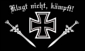DR- Klagt nicht, Kmpft Fahne / Flagge 90x150 cm