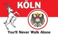 Kln (You'll Never Walk Alone) Fahne / Flagge 90x150 cm
