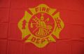 Fire Department Fahne / Flagge 90x150 cm