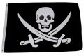 Piraten Fahne / Flagge 60x90 cm mit Sbel